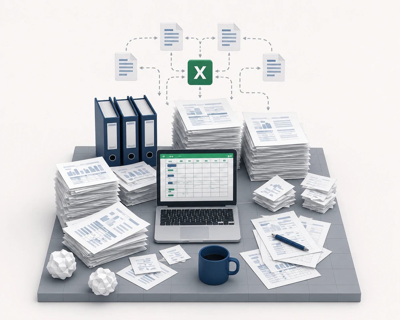 Automatización de informes técnicos, reportes PDF, documentos Word y planillas Excel